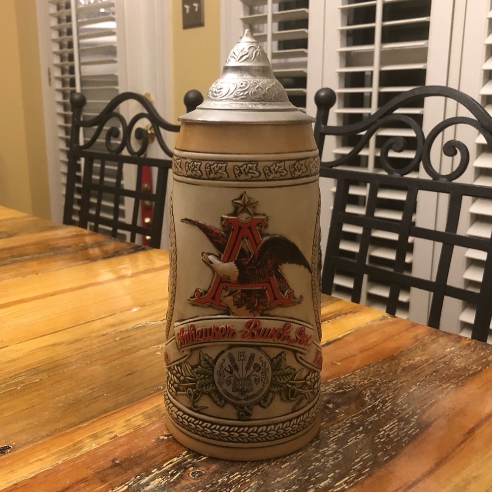 Anheuser Busch Stein for the Beer Connoisseur❤️